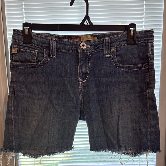 Big Star Pants - Women’s Big Star Remy Low Rise Cutoff Jean Shorts Size 32